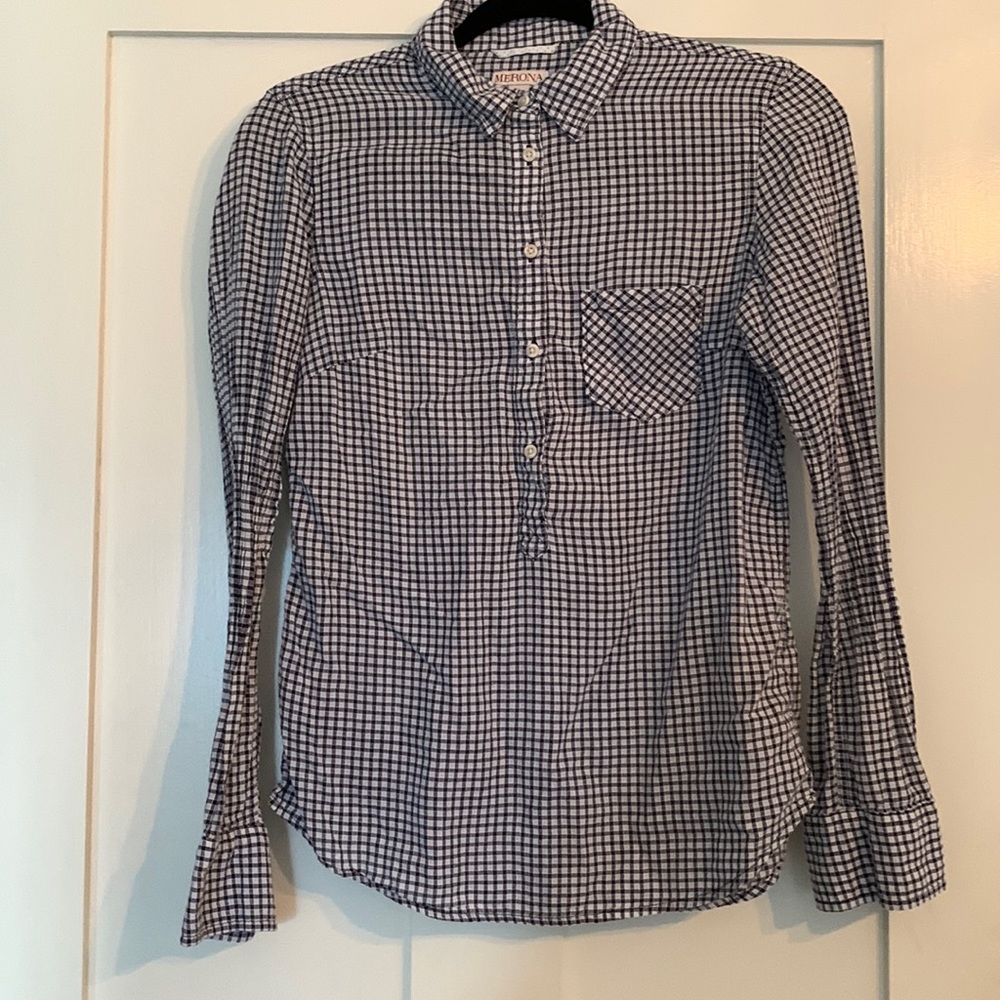 Button down pattern shirt